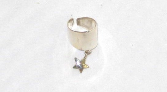 AQ119 Toe Ring in Sterling Silver