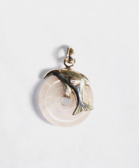 PN243 Rose Quartz Pendant in Sterling Silver