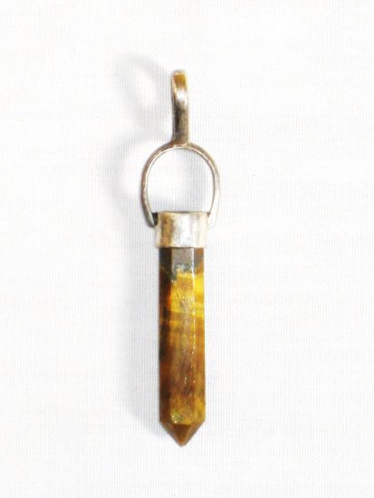 PN324 Tiger's Eye Pendant in Sterling Silver