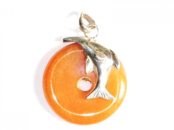 PN246 Carnelian Pendant in Sterling Silver
