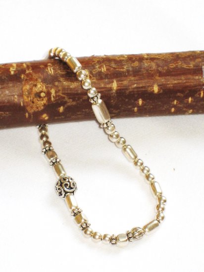 ST264 Oxidized Sterling Silver Bracelet