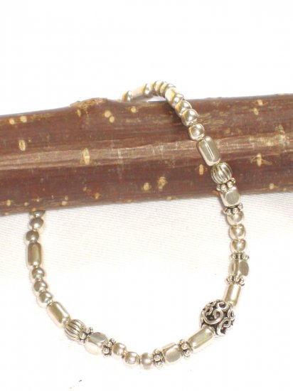 ST274 Oxidized Sterling Silver Bracelet