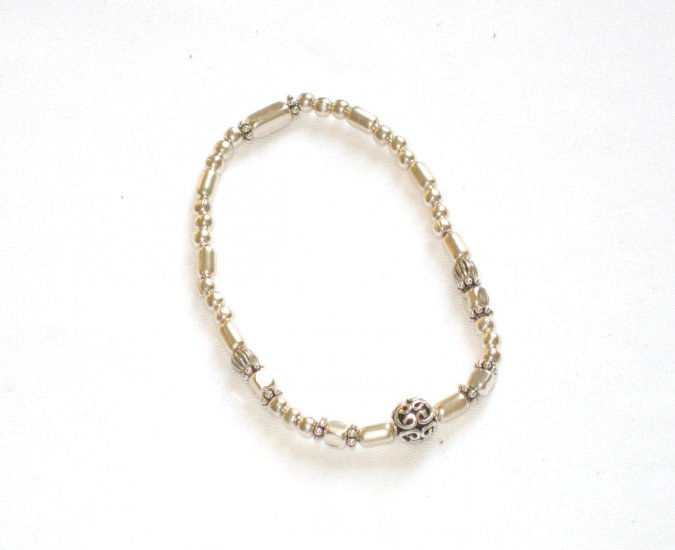 ST278 Oxidized Sterling Silver Bracelet