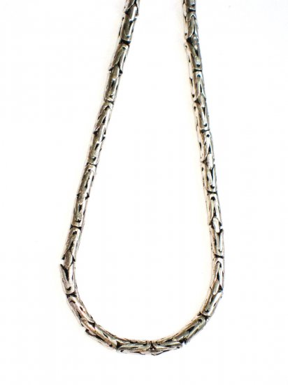 ST376 Oxidized Sterling Silver Chain (Male)
