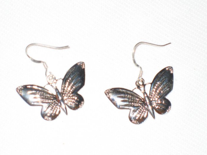 ST405 Oxidized Sterling Silver Earrings
