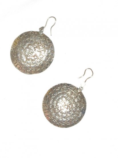 ST582 Oxidized Sterling Silver Earrings