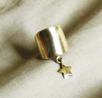 ST649 Oxidized Sterling Silver Toe Ring