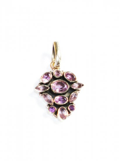ST231 Amethyst Pendant in Sterling Silver