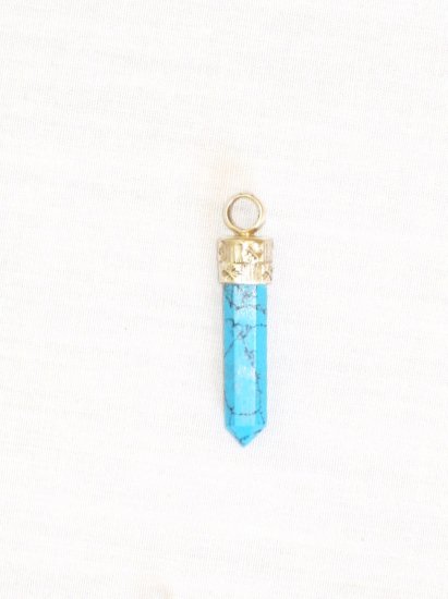 PN473 Turquoise Pendant in Sterling Silver