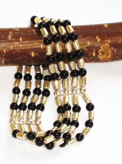 ST261 Onyx Bracelet in Sterling Silver