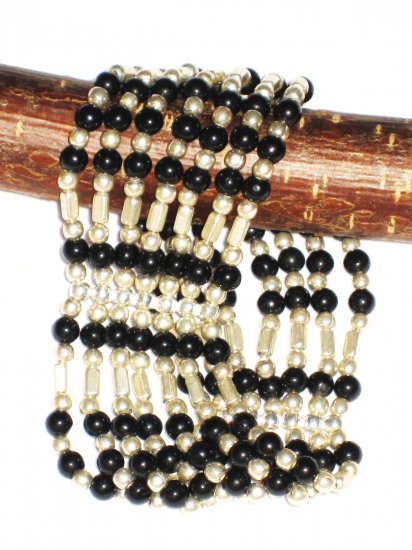 ST565 Onyx Bracelet in Sterling Silver