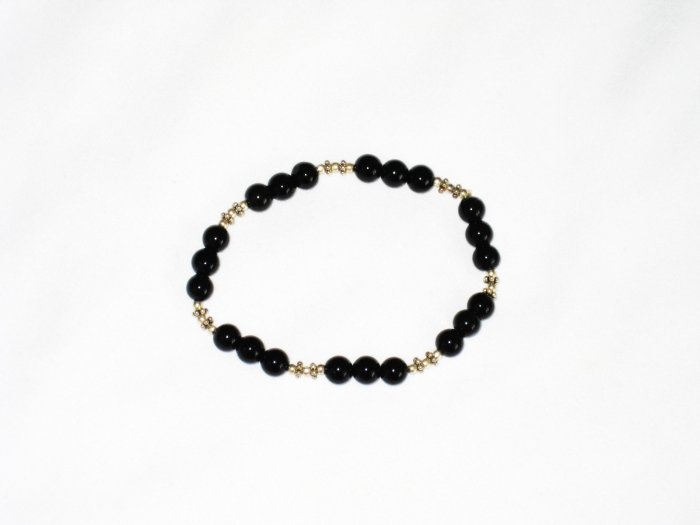 ST665 Onyx Bracelet in Sterling Silver