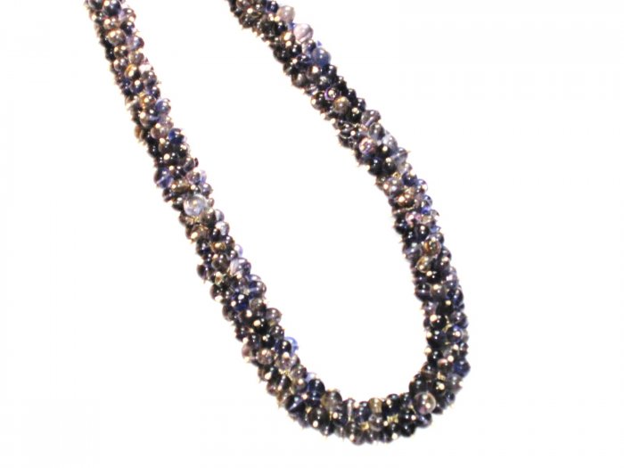 ST355 Agate Necklace in Sterling Silver