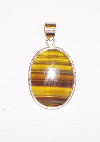PN100 Agate Pendant in Sterling Silver