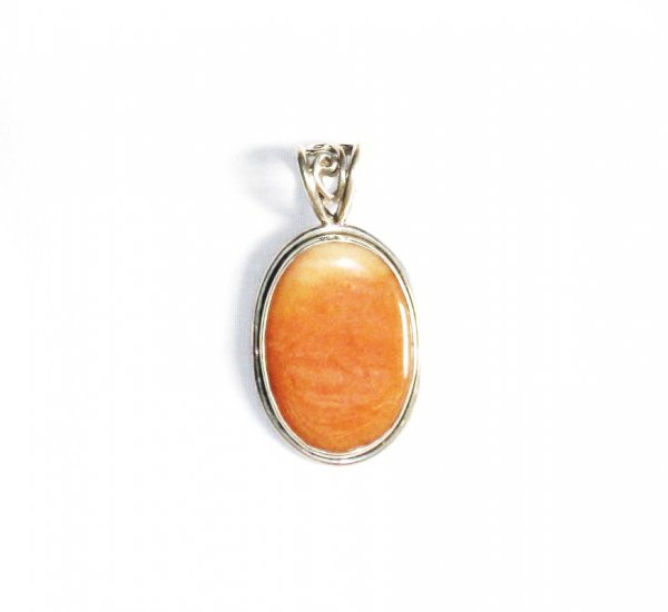 PN154 Agate Pendant in Sterling Silver
