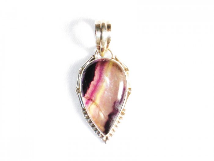 PN177 Agate Pendant in Sterling Silver - SOLD