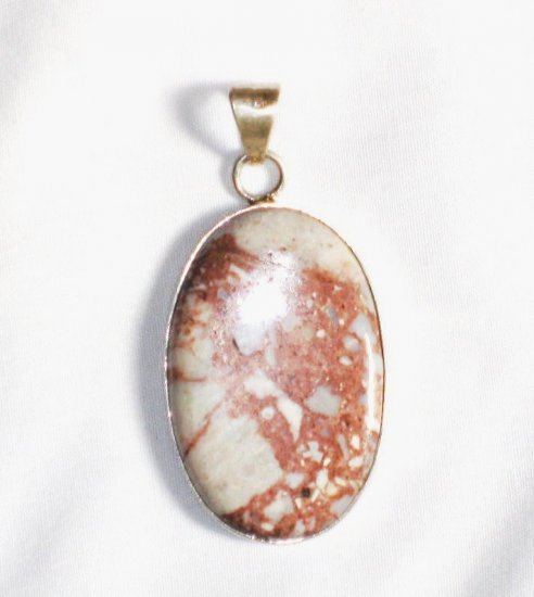 PN230 Agate Pendant in Sterling Silver