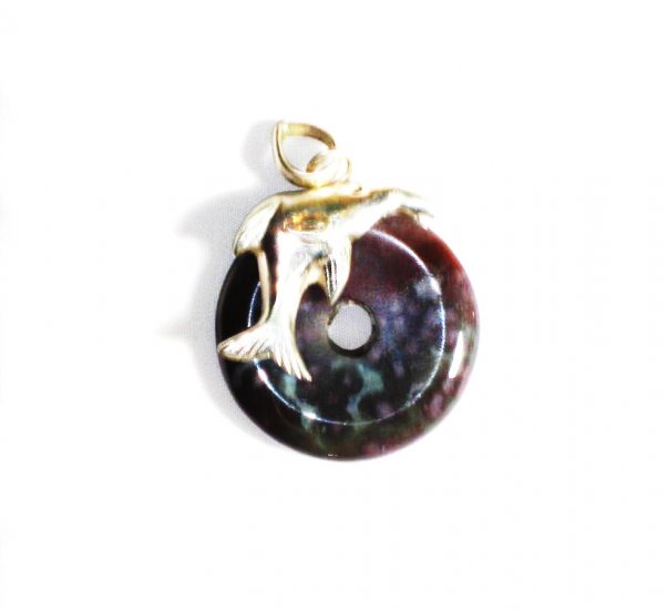 PN239 Agate Pendant in Sterling Silver
