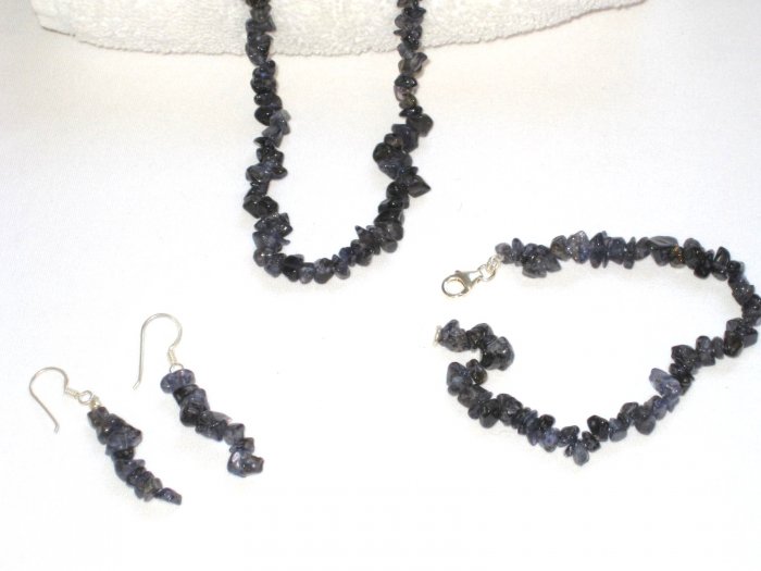 ST313 Agate Set in Sterling Silver