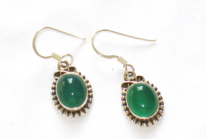 ER096 Opalite Earrings in Sterling Silver