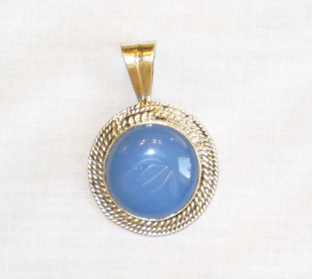PN422 Opalite Pendant in Sterling Silver