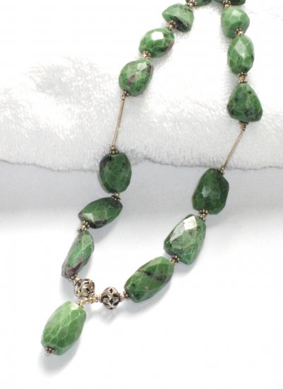 ST048 Chyroprase Necklace in Sterling Silver