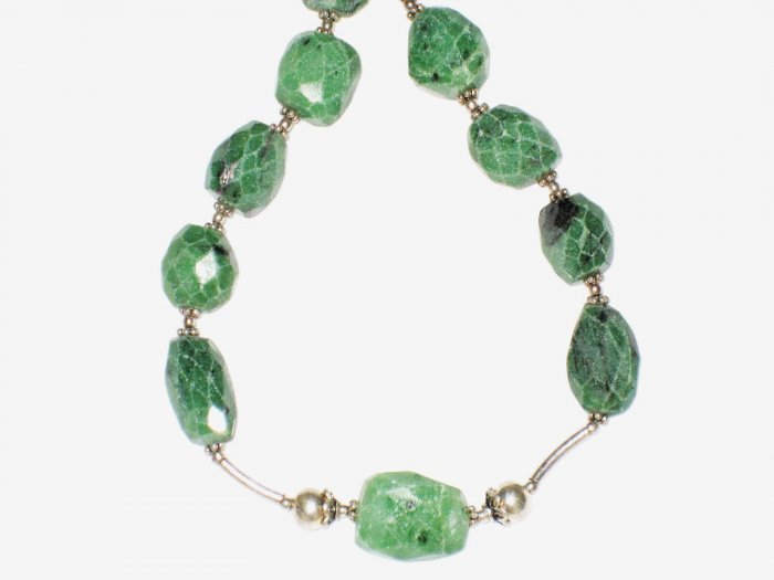 ST540 Chyroprase Necklace in Sterling Silver