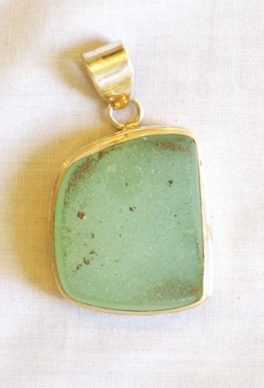 PN429 Flourite Pendant in Sterling Silver