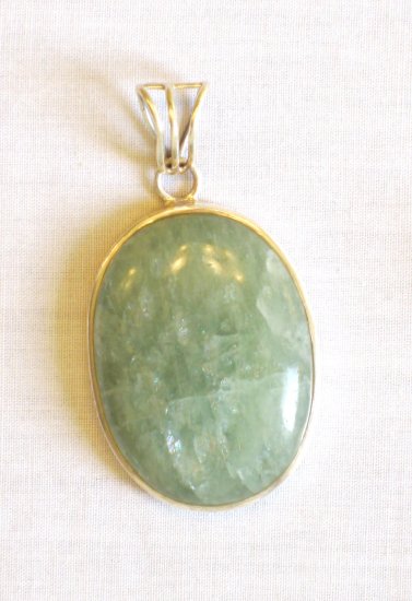 PN430 Flourite Pendant in Sterling Silver