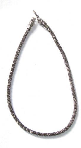 AQ146 16 Inch Antique Silver Chain