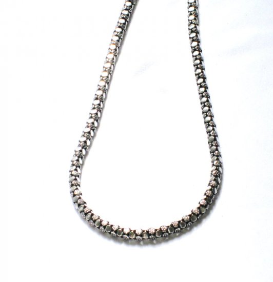 AQ148 18 inch Antique Silver Chain