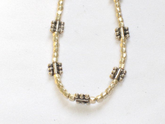 AQ169 16 Inch Antique Silver Chain