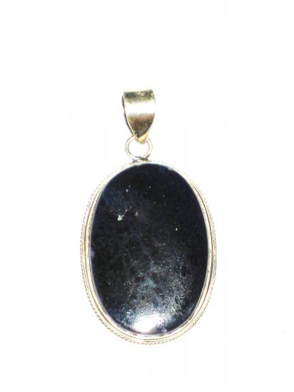 ST579 Sodalite Pendant in Sterling Silver