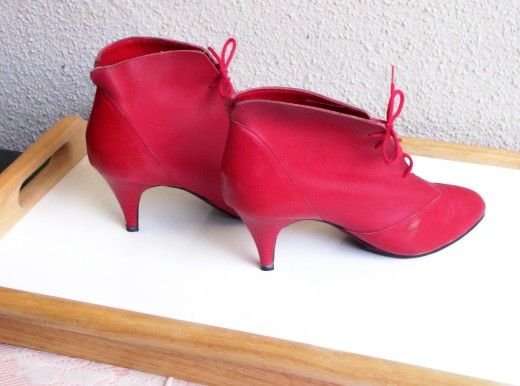 SOLD! Mr Shoes By Marken Footwear THE RED SHOES! Made in Brazil FREE SHIPPING!