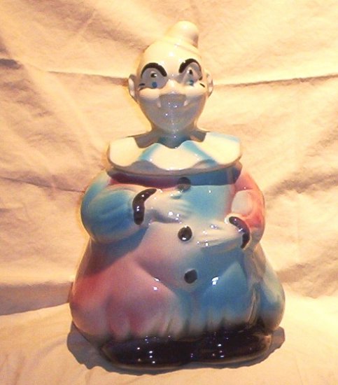 SOLD! American Bisque Clown Cookie Jar 50’s