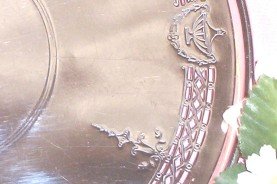 Benedict Silver Cake Plate / Tray FREE SHIPPING!