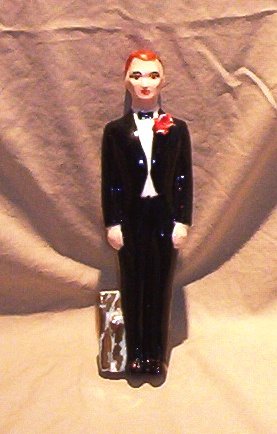 Jamar Mallory Ceramics Man In a Tuxedo / Groom FREE SHIPPING!