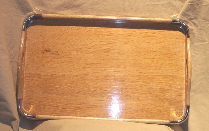 Wood Chrissy Snack Tray â âMade in Occupied Japanâ FREE SHIPPING!
