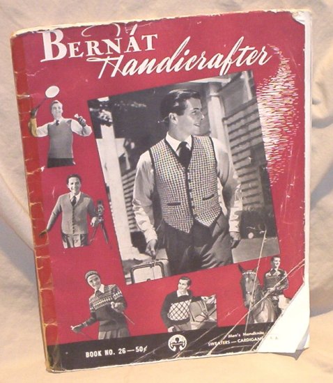 Bernat Handicrafter Menâs Handknits SweatersâCardigans and Pullovers FREE SHIPPING!