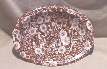 Staffordshire âCalicoâ Soap Dish - Crownford China Co.FREE SHIPPING!