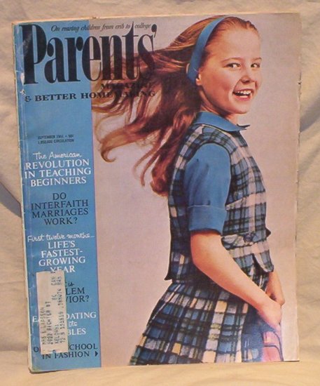 Parentsâ Magazine September 1961 FREE SHIPPING!