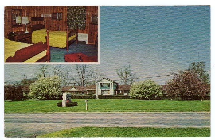 Lakeview Motel Campbellsville, Kentucky KY Postcard circa 1960s #0297