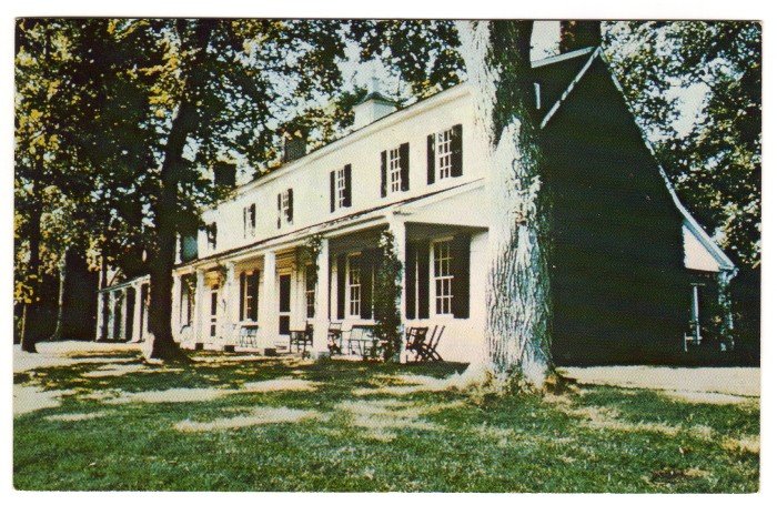 Sotterley Plantation Hollywood, St. Mary's Co, MD postcard #0387