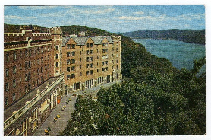U.S. Hotel Thayer West Point, NY Vintage Postcard 1950s #0435