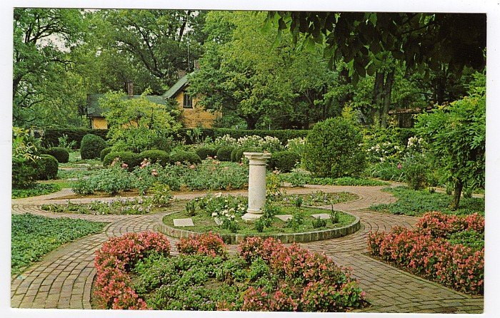 Ashland Garden Lexington, KY Postcard Home of Henry Clay W.M. Cline Co. Photo #0454