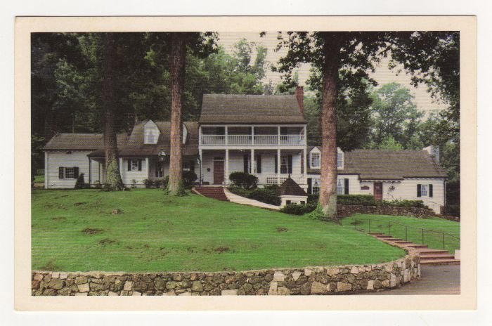 Historic Michie Tavern Charlottesville, VA postcard standard chrome #0480