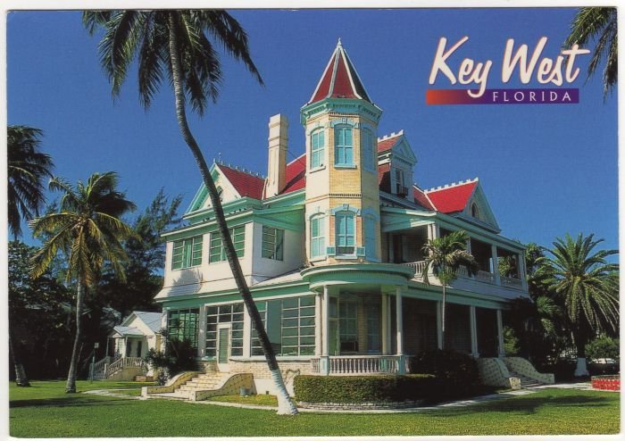 Southernmost House in the US Key West Florida John Gordash photo 4Y12 FL FLA #0525