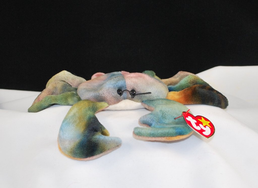 Ty Claude The Crab Retired Beanie Baby 4083
