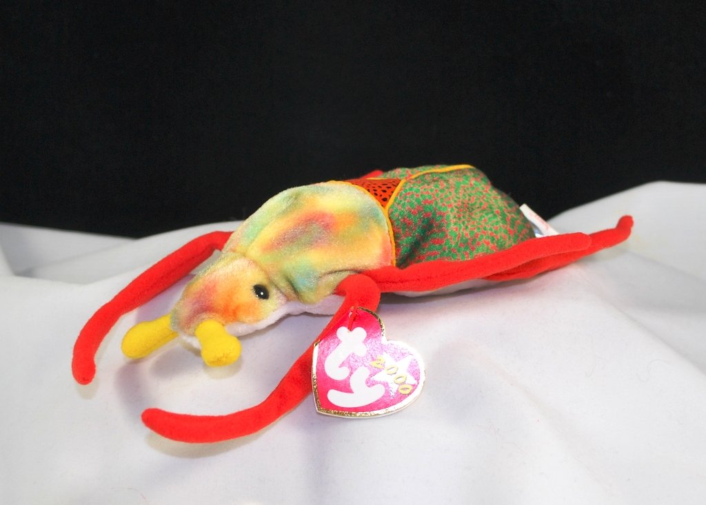 Ty Scurry The Beetle Retired Beanie Baby 4281
