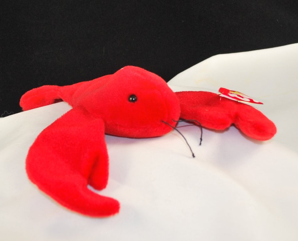 Retired Ty Beanie Baby Pinchers The Lobster 4026